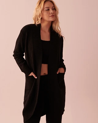 Cardigan en chenille