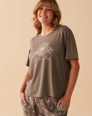 T-shirt col rond ultra doux