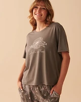 T-shirt col rond ultra doux