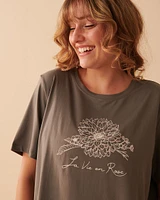 T-shirt col rond ultra doux