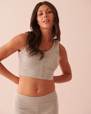 Ribbed Crop Cami
