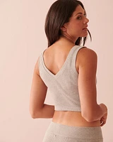 Ribbed Crop Cami