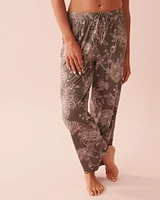 Pantalon jambe large ultra doux