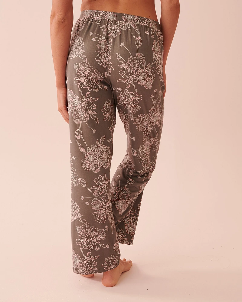 Pantalon jambe large ultra doux