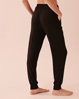Pantalon de pyjama jogger en jersey doux