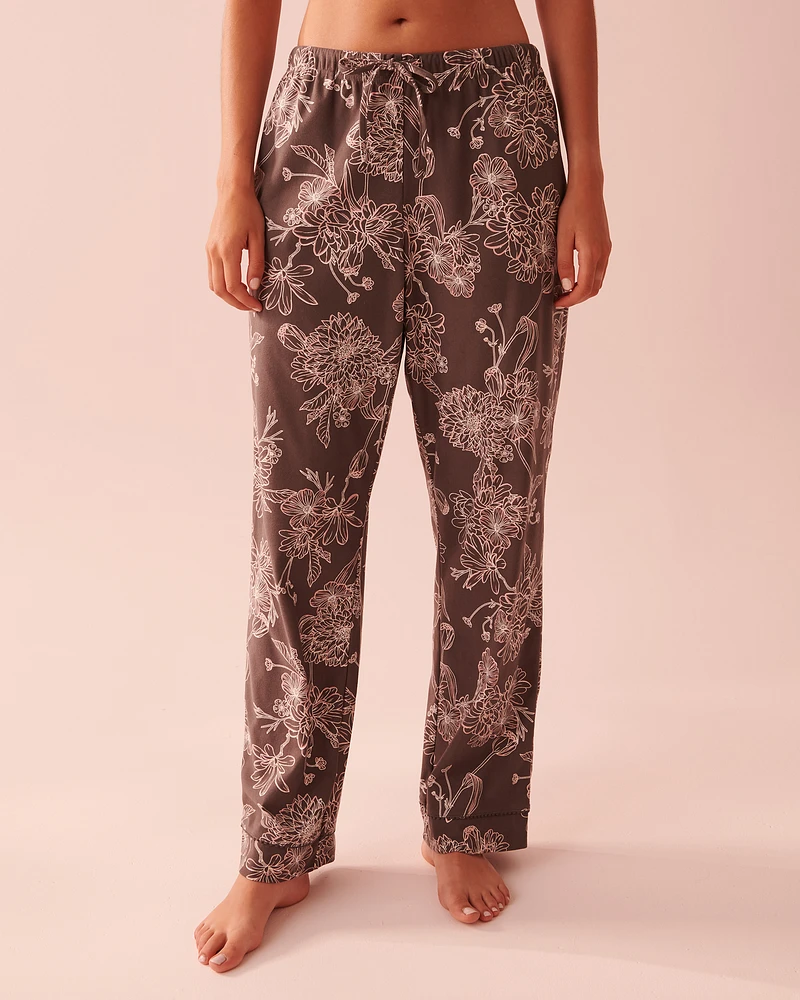 Ensemble pyjama chemisier luxueux en flanelle