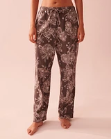 Ensemble pyjama chemisier luxueux en flanelle