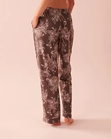 Ensemble pyjama chemisier luxueux en flanelle