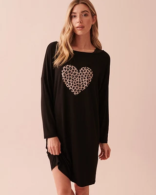 Soft Jersey Long Sleeve Sleepshirt