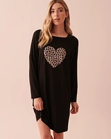 Soft Jersey Long Sleeve Sleepshirt