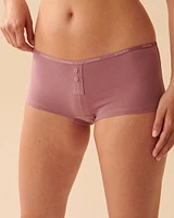 Culotte garçonne coton