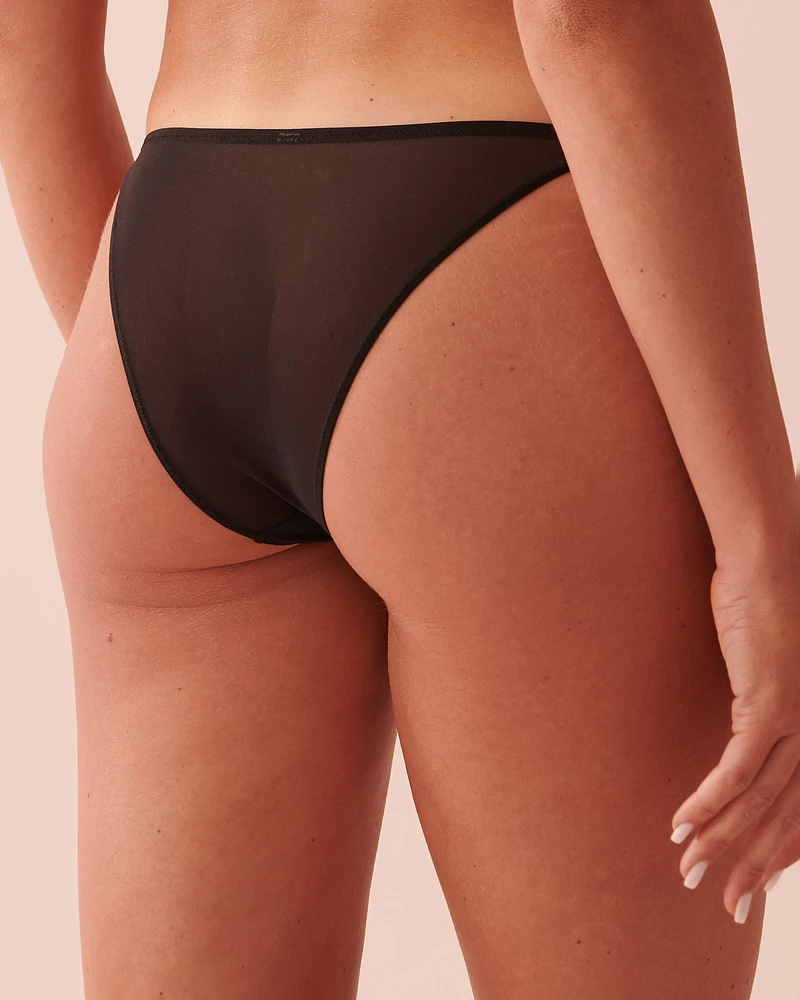 Culotte bikini ajustable en résille