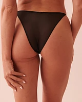 Culotte bikini ajustable en résille