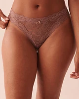 Lace Thong Panty
