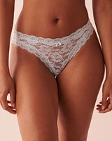 Lace Thong Panty