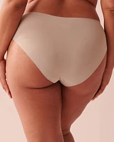 Microfiber and Lace Sleek Back Bikini Panty
