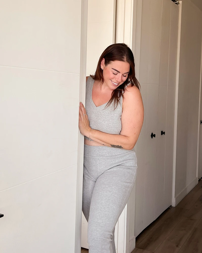 Ribbed Crop Cami