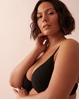TEXTURED Triangle Bikini Top