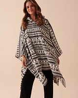 Soft Plush Hooded Cape