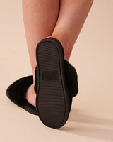 Pantoufles mules en tricot