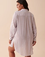 Tunique longue boutonnée