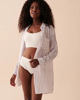 Tunique longue boutonnée