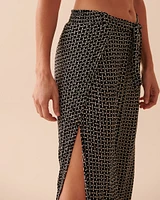 Wrap Around Crinkle Pants