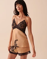 Satin and Lace Cami