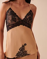 Satin and Lace Cami