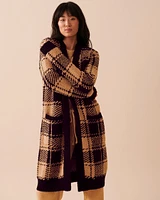 Chenille Long Cardigan
