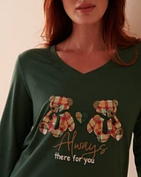 Teddy Bear Super Soft Long Sleeve Shirt