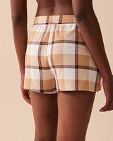Short de pyjama en fibres recyclées