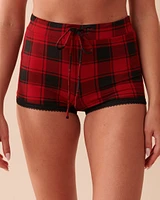 Buffalo Plaid Super Soft Shorts