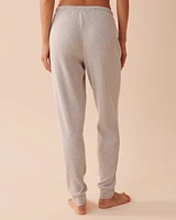 Waffle Knit Jogger Pants
