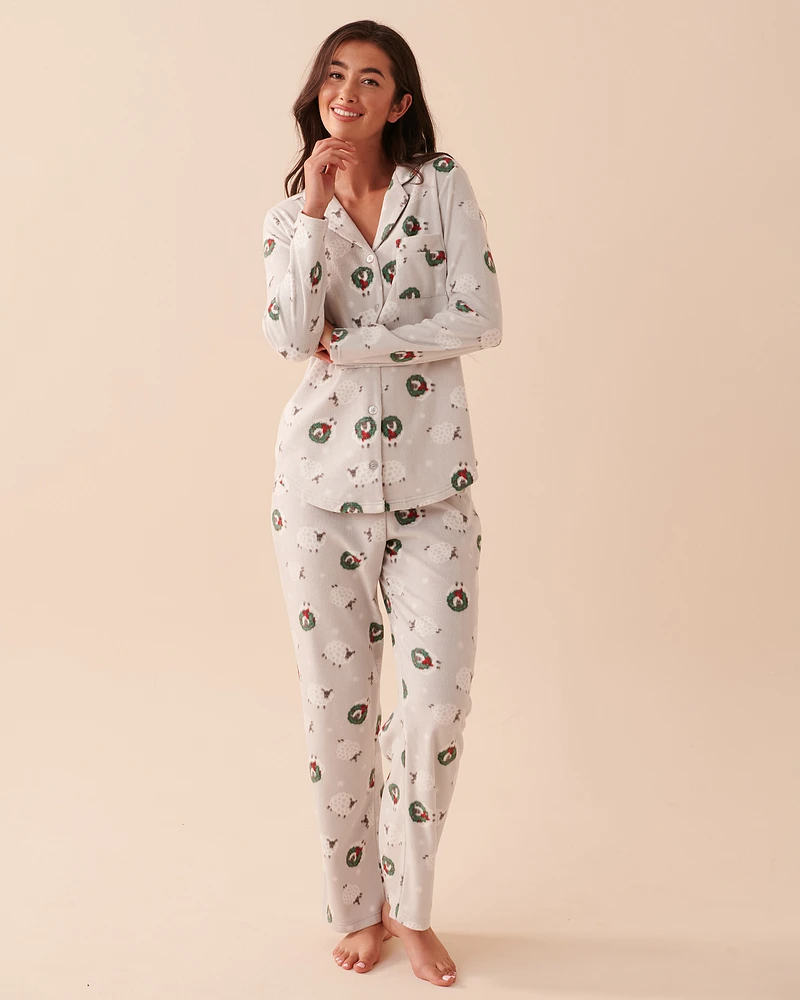 Animal Micropolar PJ Set