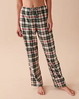 Ensemble pyjama en micropolaire à carreaux