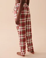 Ensemble pyjama en flanelle à carreaux