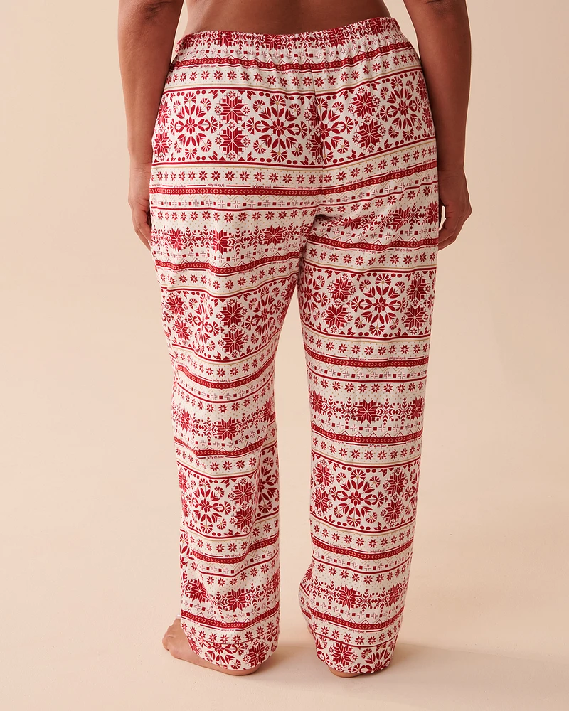 Fair Isle Flannel PJ Set