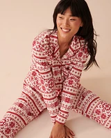 Fair Isle Flannel PJ Set