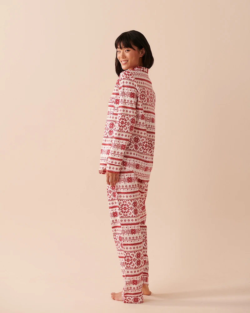 Fair Isle Flannel PJ Set