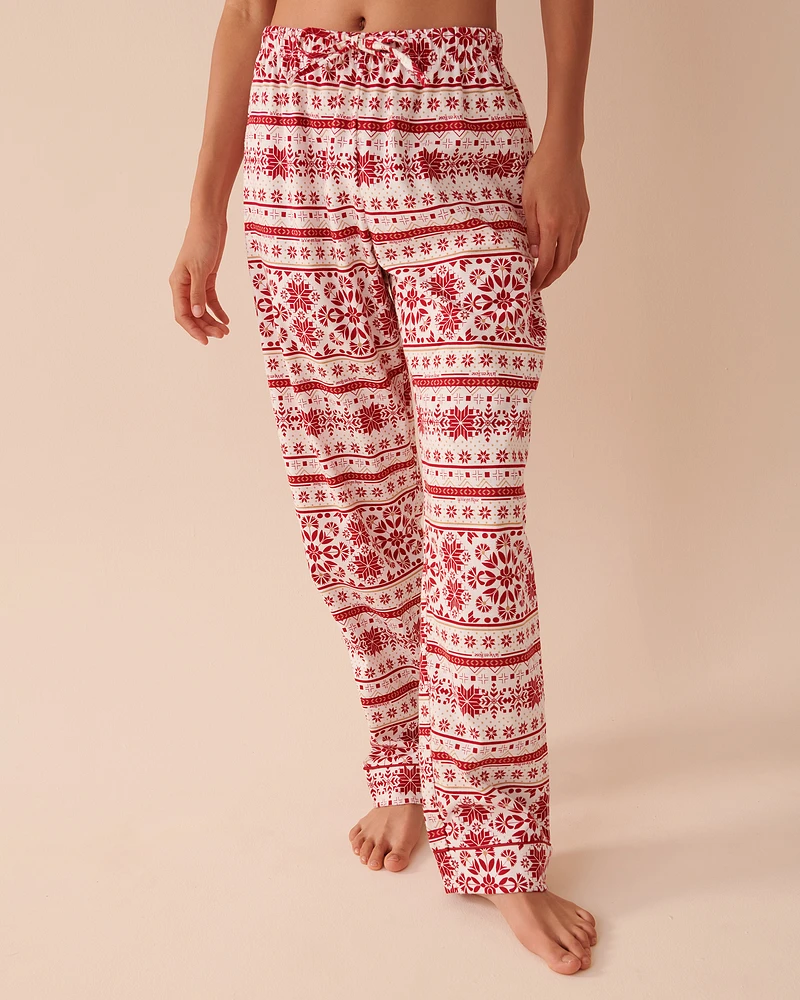 Fair Isle Flannel PJ Set