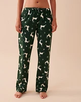 Animal Flannel PJ Set