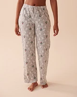 Ensemble pyjama en coton imprimé animal