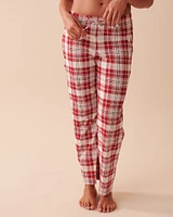 Ensemble pyjama en coton à carreaux