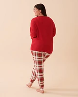 Plaid PJ Set