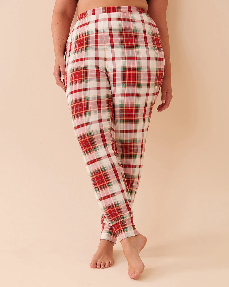 Plaid PJ Set