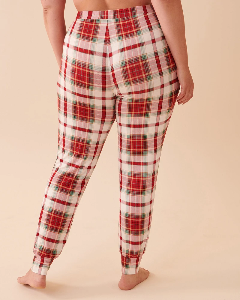 Plaid PJ Set