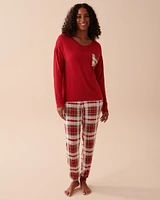 Plaid PJ Set