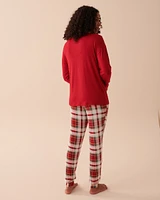 Plaid PJ Set