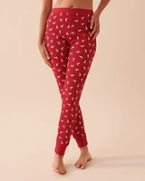 Ensemble pyjama en jersey gaufré imprimé animal